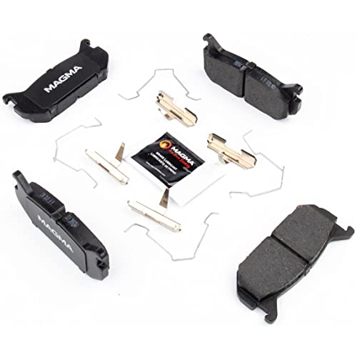 MAGMA Premium PMD584C Ceramic Brake Pads, Rear