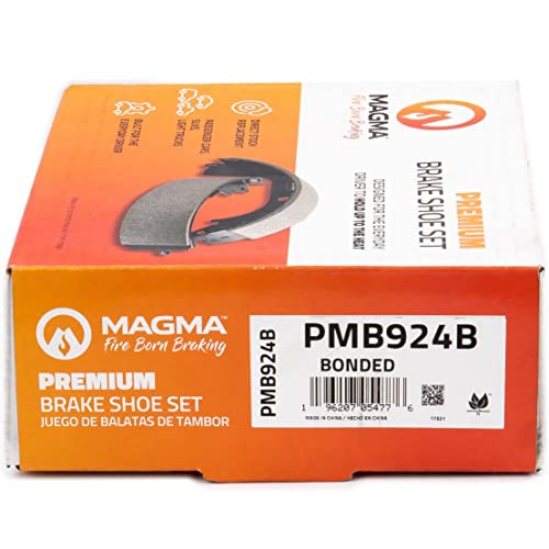 MAGMA Premium PMB924B Bonded Shoes, Rear