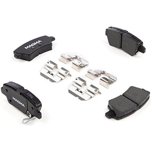 MAGMA Premium PMD1848C Ceramic Brake Pads, Rear