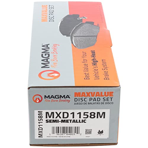 MAGMA MaxValue Semi-Metallic Brake Pads MXD1158M