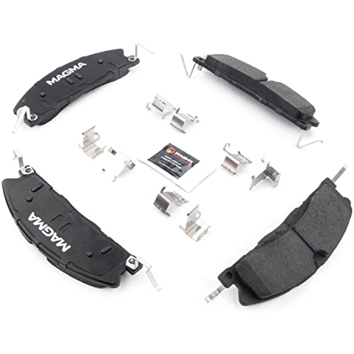 MAGMA Premium PMD1611AC Ceramic Brake Pads, Front
