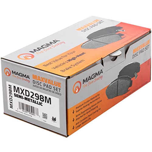 MAGMA MaxValue Semi-Metallic Brake Pads MXD298M