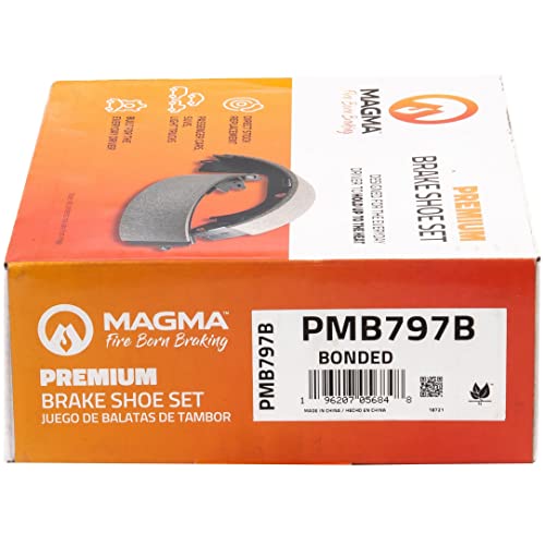 MAGMA Premium PMB797B Parking Brake Shoes