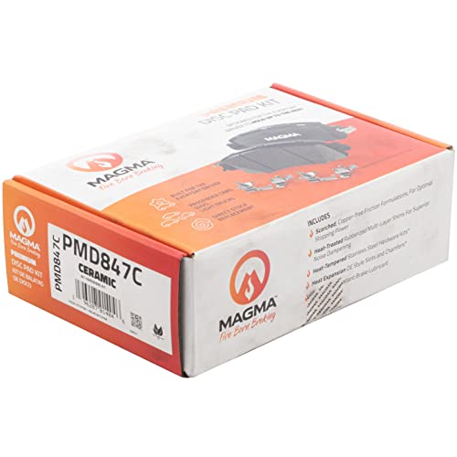 MAGMA Premium Ceramic Brake Pads PMD847C