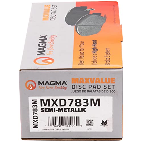 MAGMA MaxValue Semi-Metallic Brake Pads MXD783M