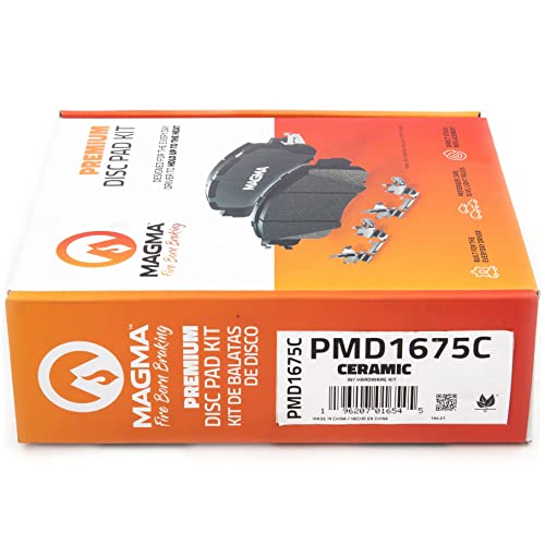 MAGMA Premium Ceramic Brake Pads PMD1675C