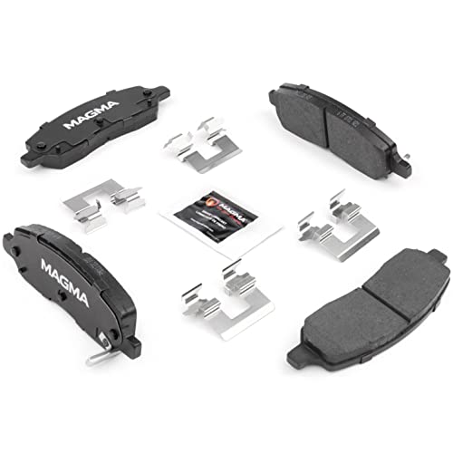 MAGMA Premium PMD1172C Ceramic Brake Pads, Rear
