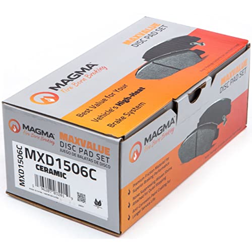 MAGMA MaxValue MXD1506C Ceramic Brake Pads, Front
