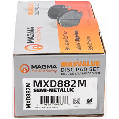 MAGMA MaxValue Semi-Metallic Brake Pads MXD882M
