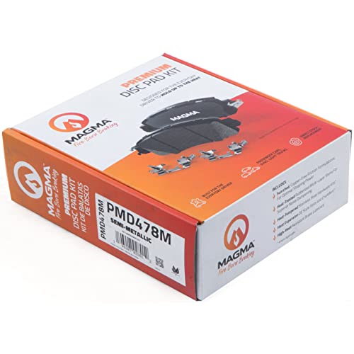 MAGMA Premium Semi-Metallic Brake Pads PMD478M