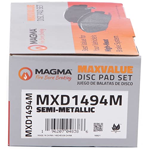 MAGMA MaxValue Semi-Metallic Brake Pads MXD1494M