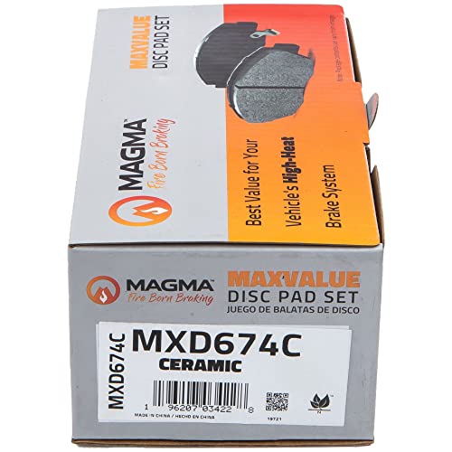 MAGMA MaxValue Ceramic Brake Pads MXD674C