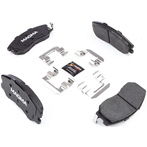 MAGMA Premium PMD1264C Ceramic Brake Pads, Front