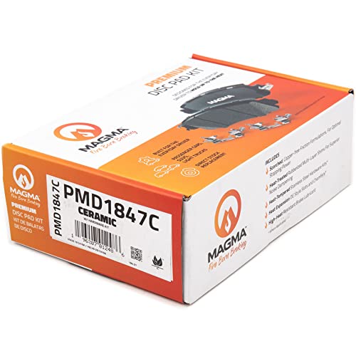 MAGMA Premium Ceramic Brake Pads PMD1847C