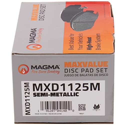 MAGMA MaxValue Semi-Metallic Brake Pads MXD1125M