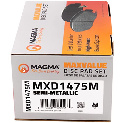 MAGMA MaxValue Semi-Metallic Brake Pads MXD1475M
