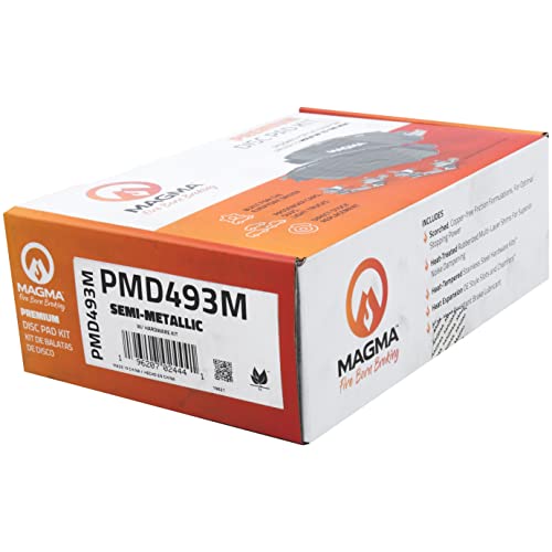 MAGMA Premium Semi-Metallic Brake Pads PMD493M