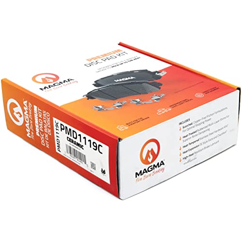 MAGMA Premium Ceramic Brake Pads PMD1119C
