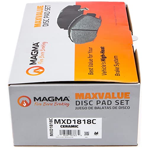 MAGMA MaxValue MXD1818C Ceramic Brake Pads, Front
