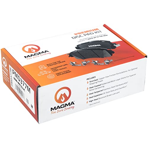 MAGMA Premium Semi-Metallic Brake Pads PMD377M