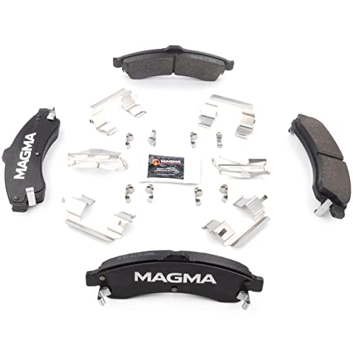 MAGMA Premium PMD882M Semi-Metallic Brake Pads, Front