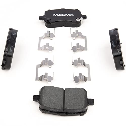 MAGMA Premium PMD1028C Ceramic Brake Pads, Front