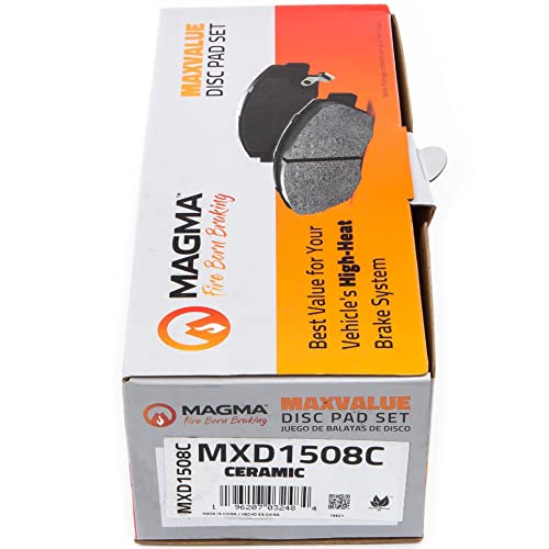 MAGMA MaxValue MXD1508C Ceramic Brake Pads, Front