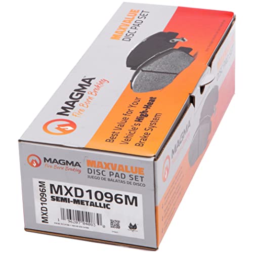 MAGMA MaxValue MXD1096M Semi-Metallic Brake Pads