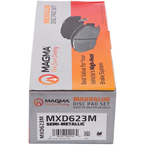 MAGMA MaxValue Semi-Metallic Brake Pads MXD623M