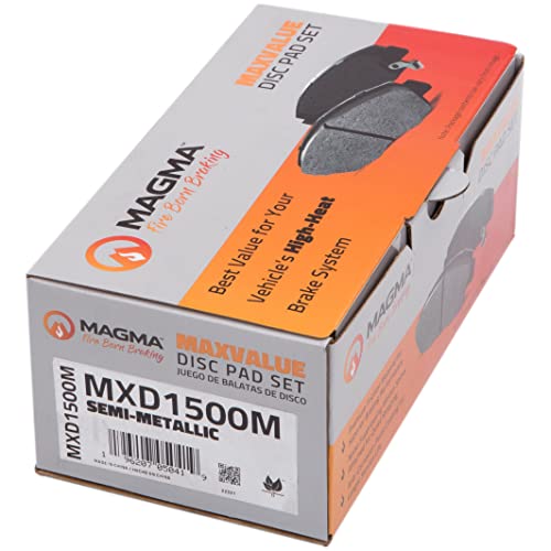 MAGMA MaxValue Semi-Metallic Brake Pads MXD1500M