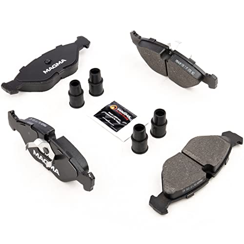 MAGMA Premium PMD403M Semi-Metallic Brake Pads, Front