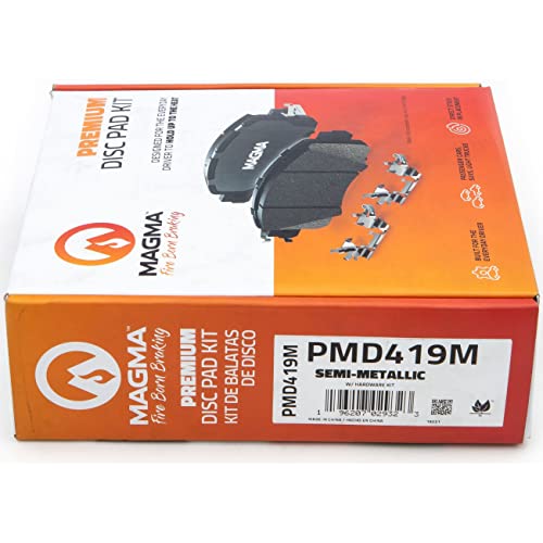 MAGMA Premium Semi-Metallic Brake Pads PMD419M