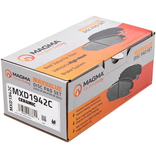 MAGMA MaxValue MXD1942C Ceramic Brake Pads, Front