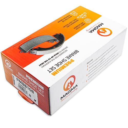 MAGMA Premium PMB810B Bonded Shoes, Rear