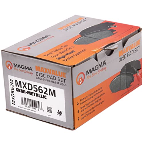 MAGMA MaxValue Semi-Metallic Brake Pads MXD562M