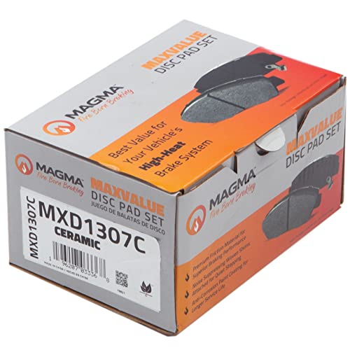 MAGMA MaxValue MXD1307C Ceramic Brake Pads, Rear