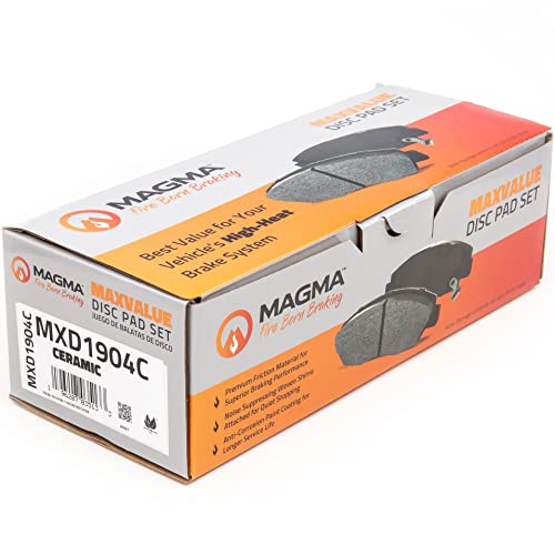 MAGMA MaxValue MXD1904C Ceramic Brake Pads, Front