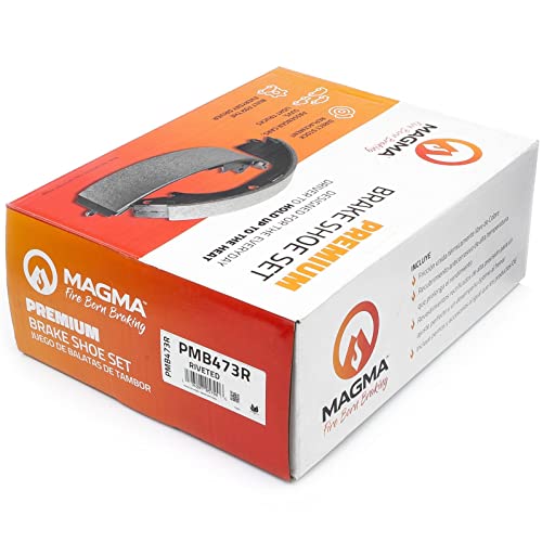 MAGMA Premium PMB473R Riveted Shoes, Rear