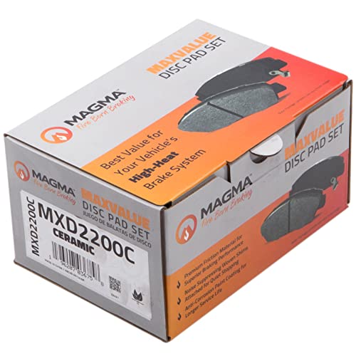 MAGMA MaxValue MXD2200C Ceramic Brake Pads, Front