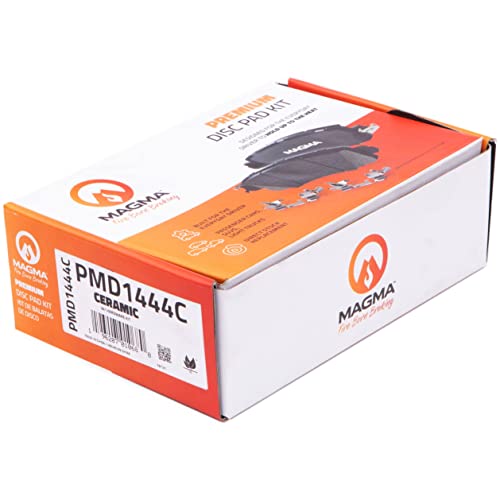 MAGMA Premium PMD1444C Ceramic Brake Pads, Front