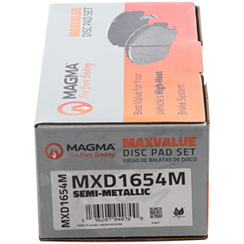 MAGMA MaxValue Semi-Metallic Brake Pads MXD1654M