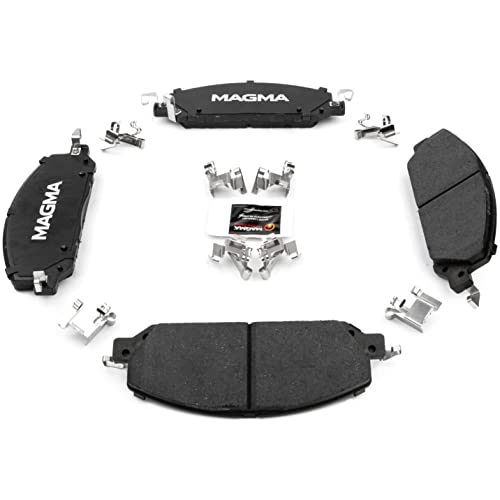MAGMA Premium PMD2229C Ceramic Brake Pads, Front