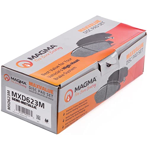MAGMA MaxValue Semi-Metallic Brake Pads MXD623M