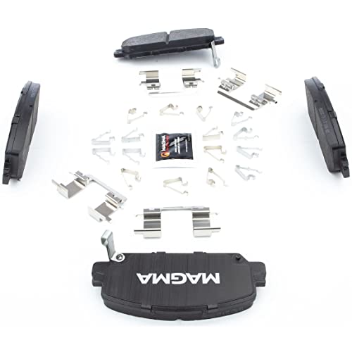 MAGMA Premium PMD2036C Ceramic Brake Pads, Front