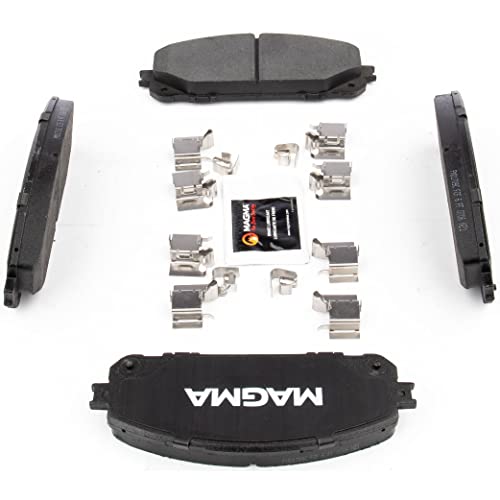 MAGMA Premium PMD1709C Ceramic Brake Pads, Front