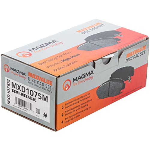 MAGMA MaxValue Semi-Metallic Brake Pads MXD1075M
