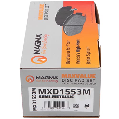 MAGMA MaxValue Semi-Metallic Brake Pads MXD1553M