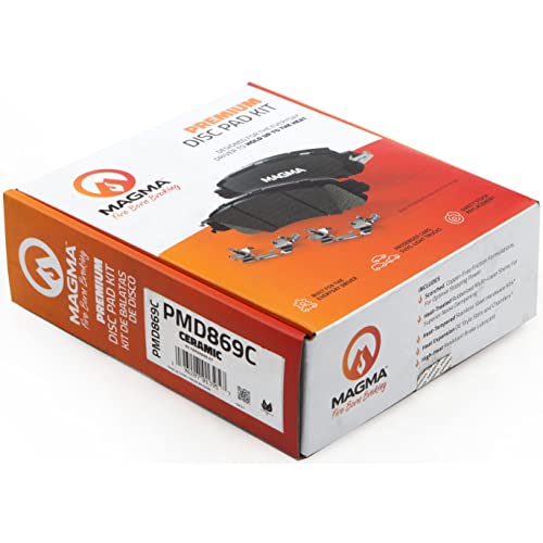 MAGMA Premium Ceramic Brake Pads PMD869C