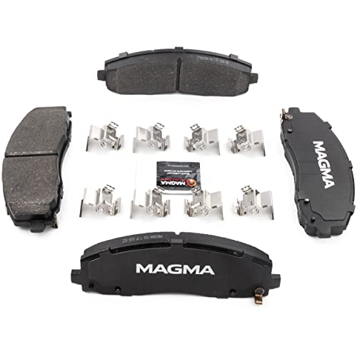 MAGMA Premium PMD1589M Semi-Metallic Brake Pads, Front