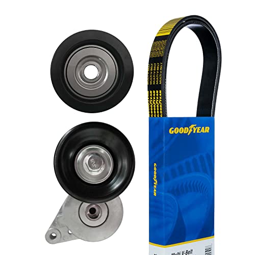 Goodyear Replacement Belts and Hoses 3328 Serpentine Belt Drive Component Kit, Gray
